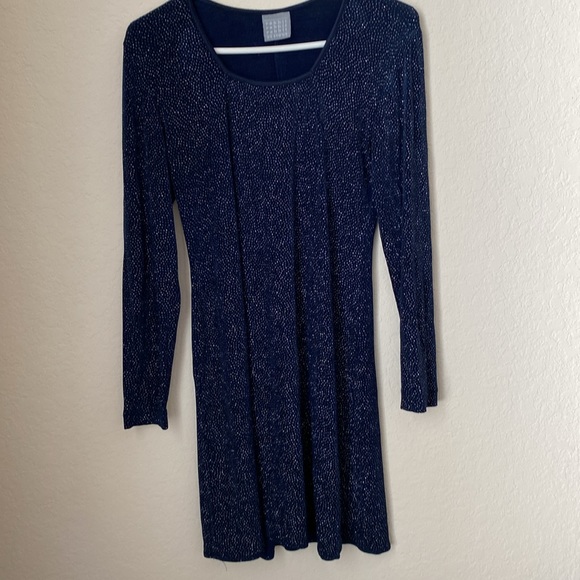 Vintage! Navy Sparkle Dress by Rabbit Rabbit Rabbit Designs - Picture 11 of 13